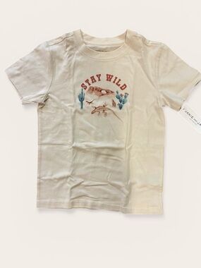NWT- Janie and Jack Stay Wild' T-Shirt